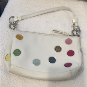 Vintage Coach wristlet